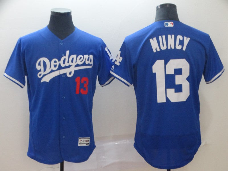 Max Muncy Los Angeles Dodgers blue jersey