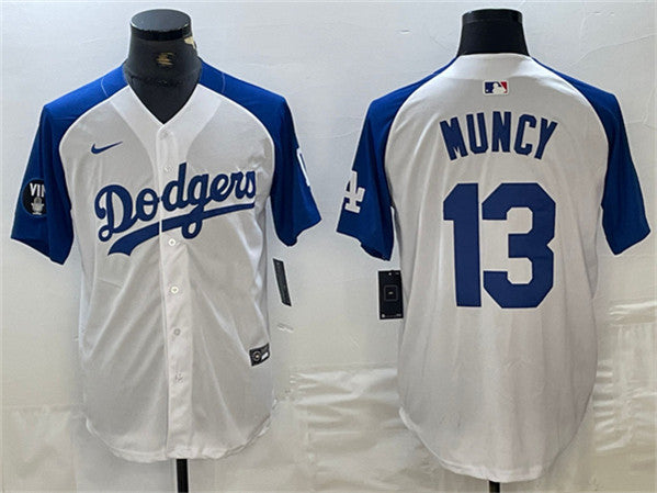 Max Muncy Los Angeles Dodgers white jersey