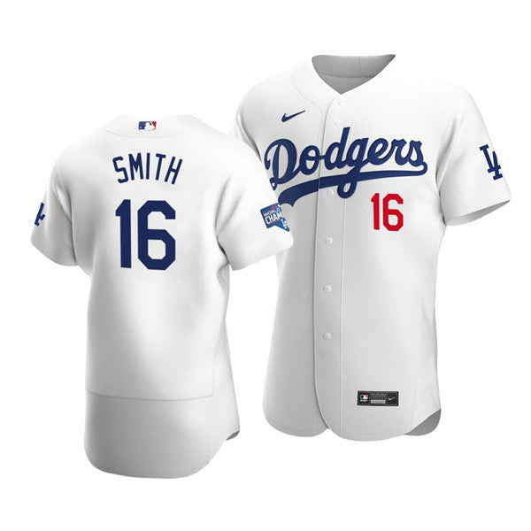 Will Smith Los Angeles Dodgers white jersey