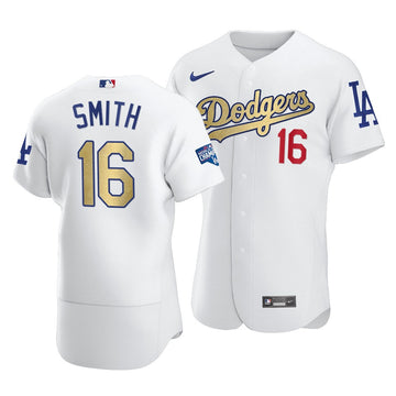 Will Smith Los Angeles Dodgers white jersey