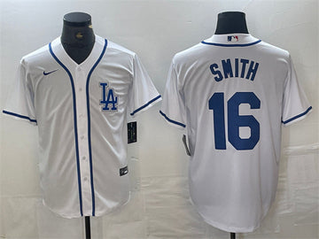 Will Smith Los Angeles Dodgers white jersey