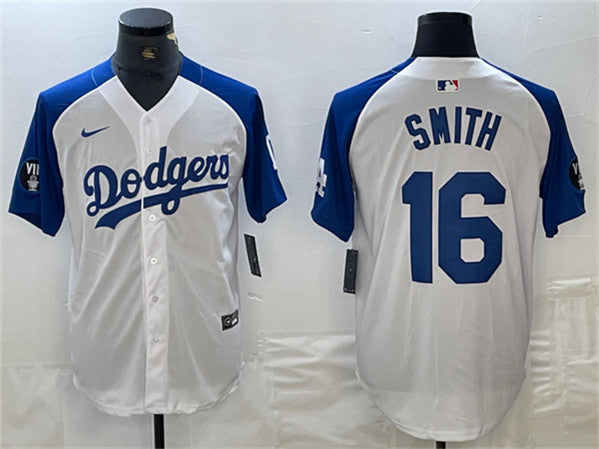 Will Smith Los Angeles Dodgers white jersey