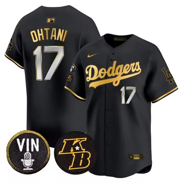 Shohei Ohtani Los Angeles Dodgers black jersey