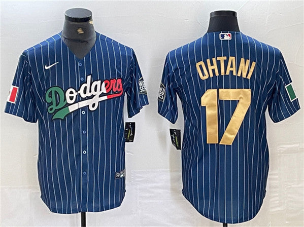 Shohei Ohtani Los Angeles Dodgers blue jersey