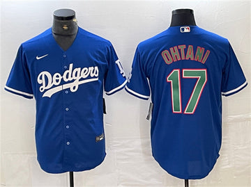 Shohei Ohtani Los Angeles Dodgers blue jersey