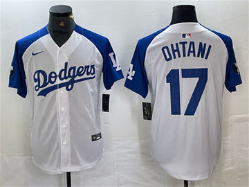 Shohei Ohtani Los Angeles Dodgers white jersey