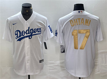 Shohei Ohtani Los Angeles Dodgers white jersey