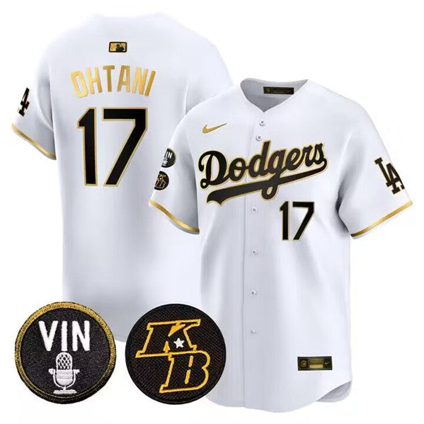 Shohei Ohtani Los Angeles Dodgers white jersey