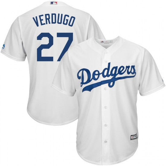 Alex Verdugo Los Angeles Dodgers white jersey