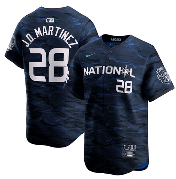 J.D. Martinez Los Angeles Dodgers royal All-Star jersey