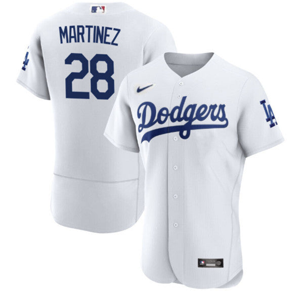 J.D. Martinez Los Angeles Dodgers white jersey