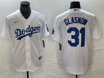 Tyler Glasnow Los Angeles Dodgers white jersey