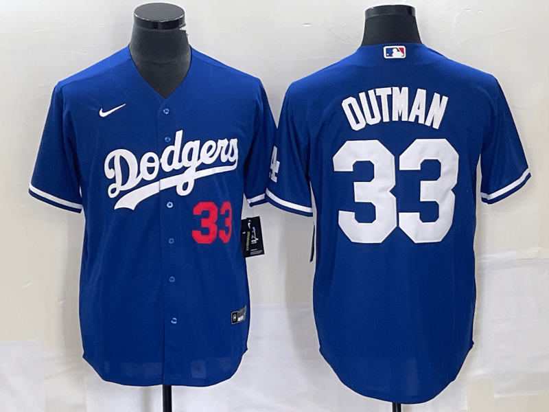 James Outman Los Angeles Dodgers royal jersey
