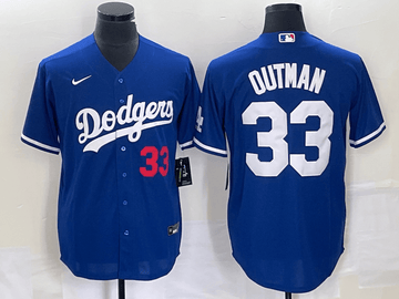 James Outman Los Angeles Dodgers royal jersey