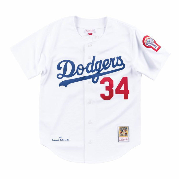 Fernando Valenzuela Los Angeles Dodgers jersey