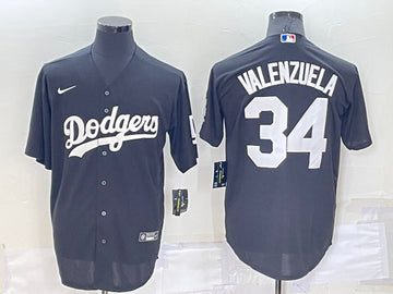 Toro Valenzuela Los Angeles Dodgers black jersey