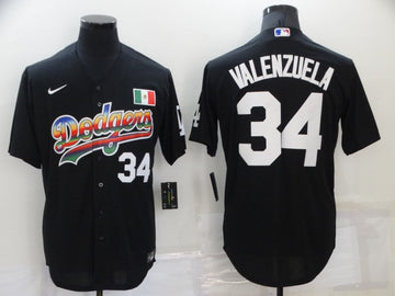 Toro Valenzuela Los Angeles Dodgers black jersey