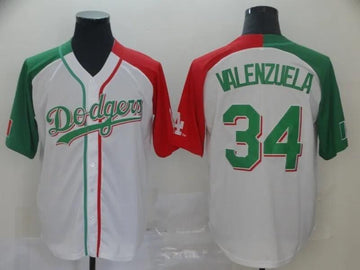 Toro Valenzuela Mexican Los Angeles Dodgers Heritage jersey