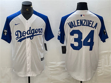 Toro Valenzuela Los Angeles Dodgers white jersey