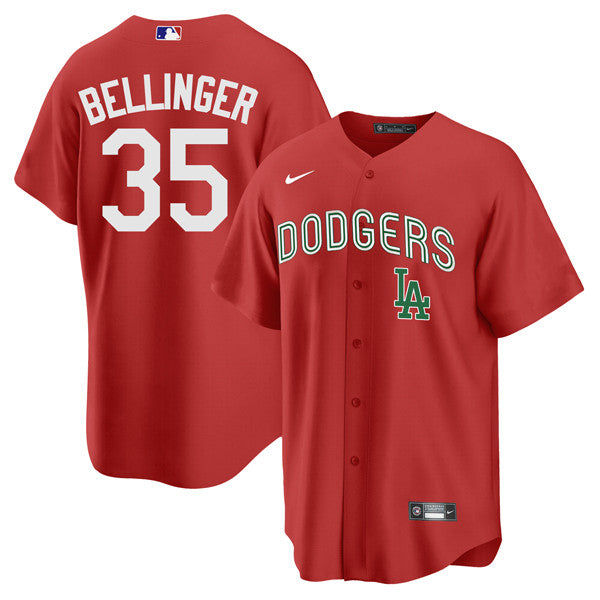 Cody Bellinger Los Angeles Dodgers red Heritage jersey
