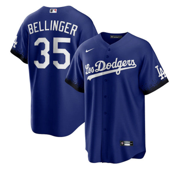 Cody Bellinger Los Angeles Dodgers royal City Connect jersey