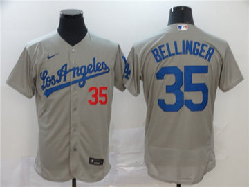 Cody Bellinger Los Angeles Dodgers grey jersey