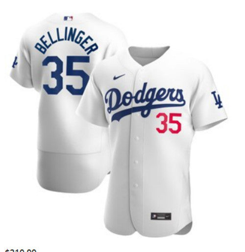 Cody Bellinger Los Angeles Dodgers white jersey