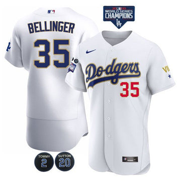 Cody Bellinger Los Angeles Dodgers white jersey