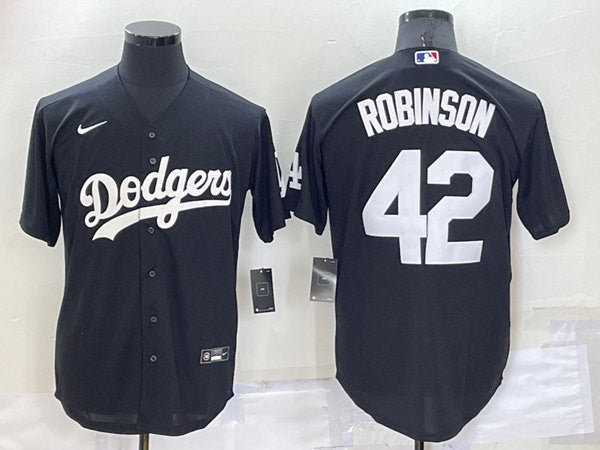 Jackie Robinson Los Angeles Dodgers black jersey