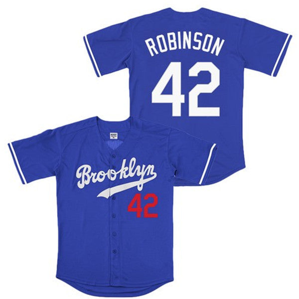 Jackie Robinson Los Angeles Dodgers blue jersey