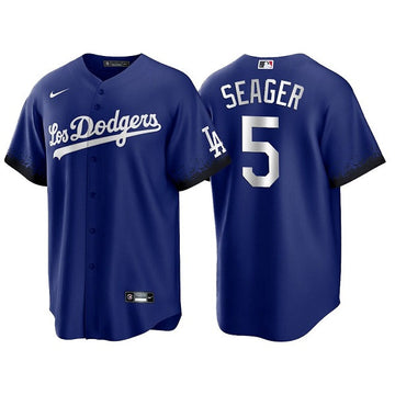 Corey Seager Los Angeles Dodgers royal City Connect jersey