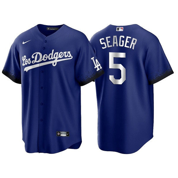 Corey Seager Los Angeles Dodgers royal City Connect jersey