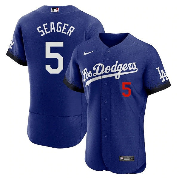 Corey Seager Los Angeles Dodgers royal City Connect jersey