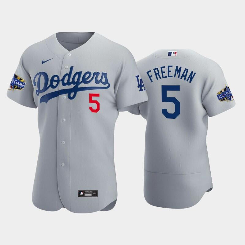 Freddie Freeman Los Angeles Dodgers gray All-Star jersey