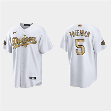 Freddie Freeman Los Angeles Dodgers white All-Star jersey