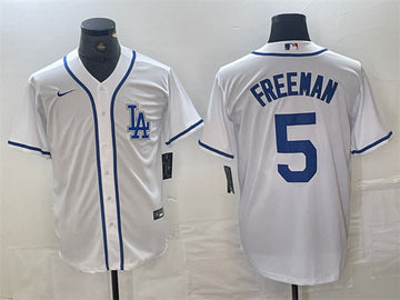 Freddie Freeman Los Angeles Dodgers white jersey
