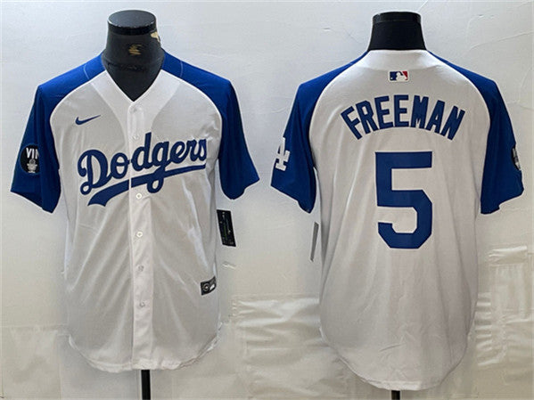 Freddie Freeman Los Angeles Dodgers white jersey