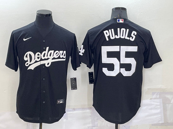 Albert Pujols Los Angeles Dodgers black jersey