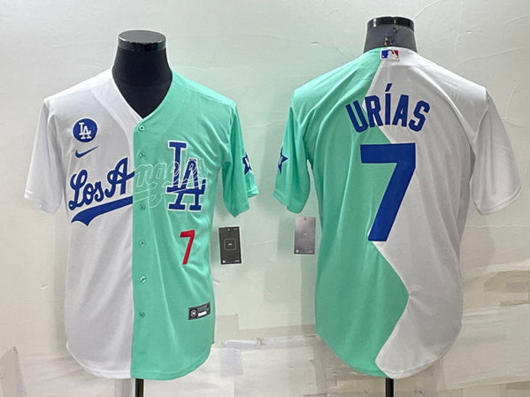Julio Urías Los Angeles Dodgers white All-Star jersey