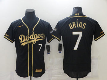 Julio Urias Los Angeles Dodgers black jersey