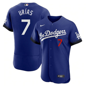 Julio Urias Los Angeles Dodgers royal City Connect jersey