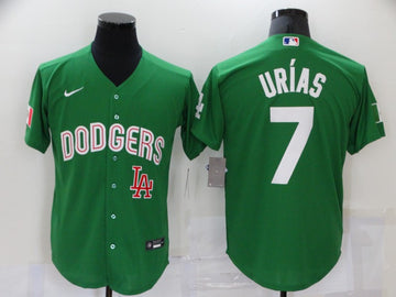 Julio Urias Mexican Los Angeles Dodgers Heritage jersey