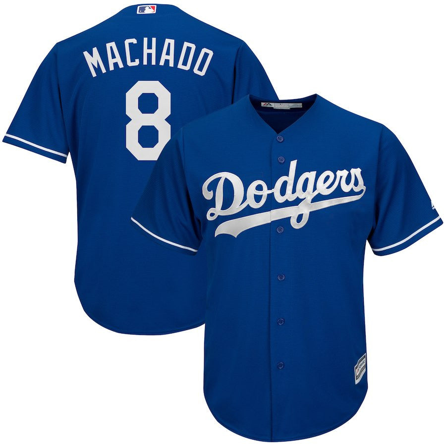 Manny Machado Los Angeles Dodgers blue jersey