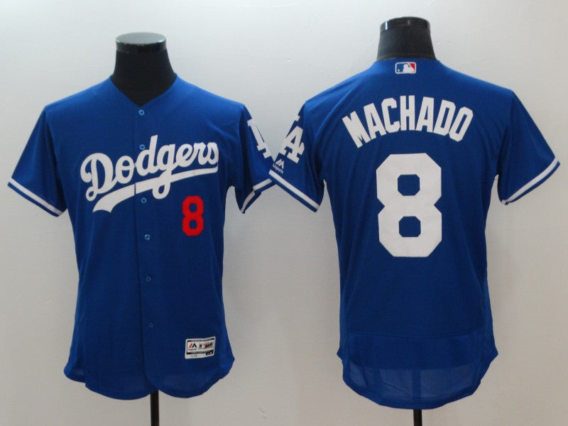 Manny Machado Los Angeles Dodgers blue jersey