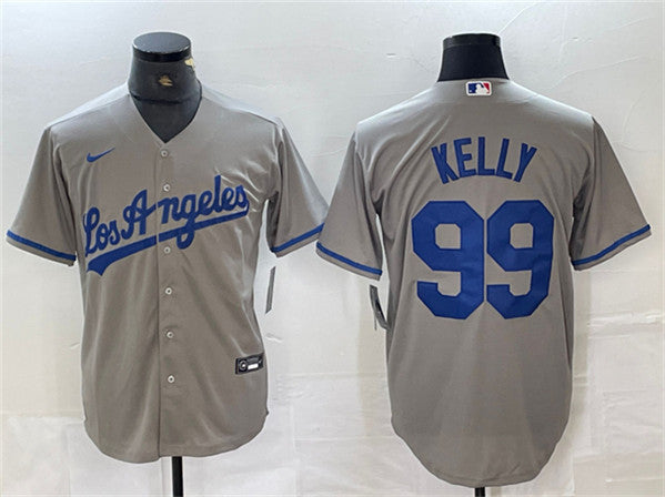 Joe Kelly Los Angeles Dodgers gray Limited jersey