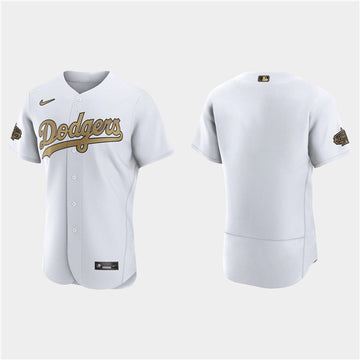 Custom Los Angeles Dodgers white All-Star jersey
