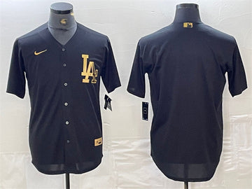 Custom Los Angeles Dodgers black jersey