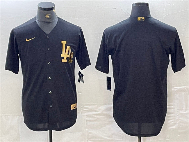 Custom Los Angeles Dodgers black jersey