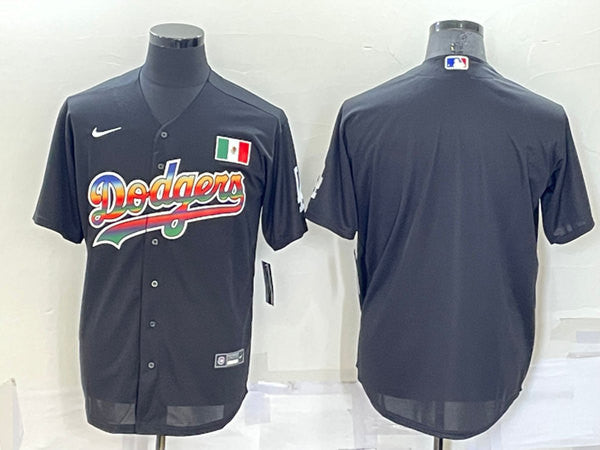 Custom Los Angeles Dodgers black jersey