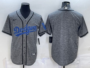 Custom Los Angeles Dodgers gray jersey